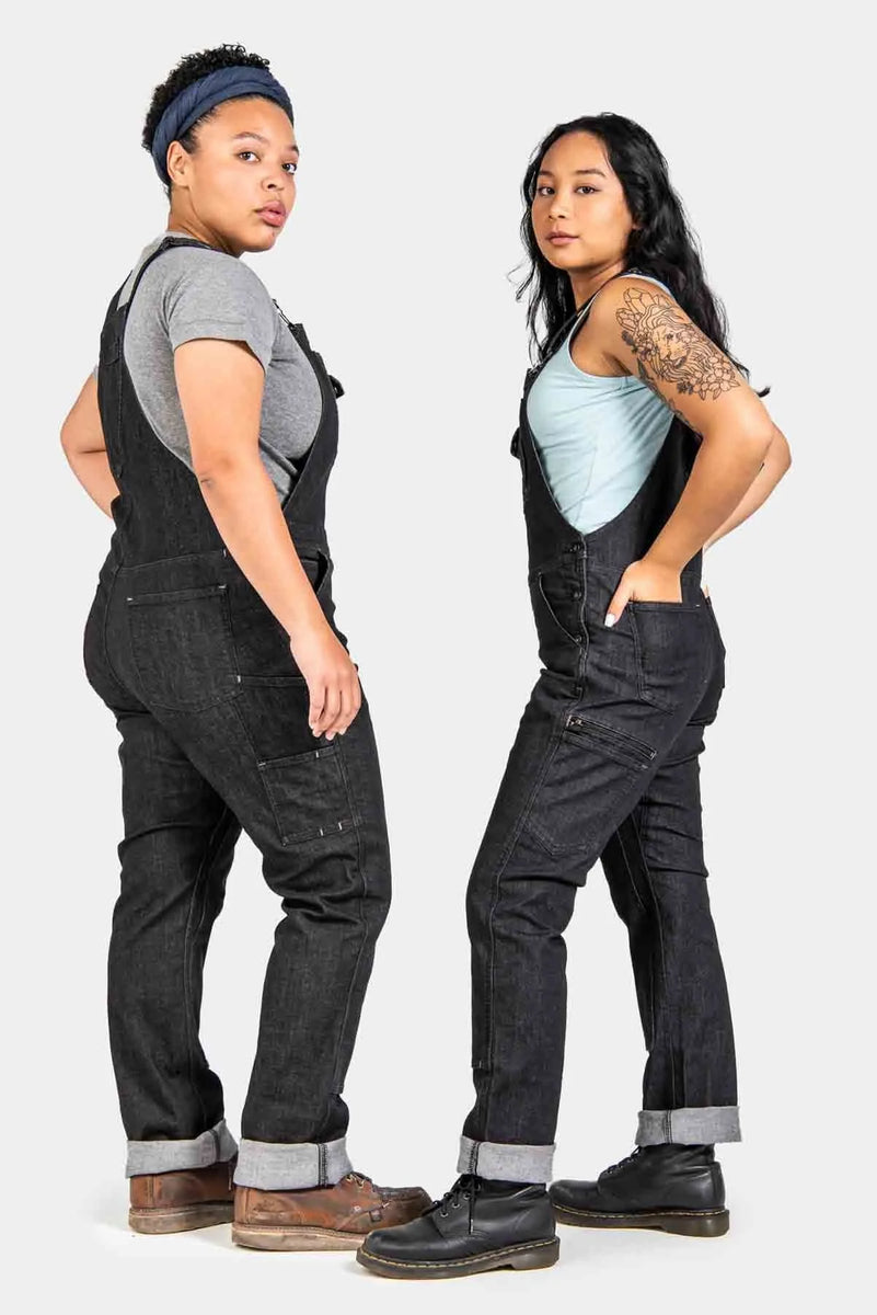 Dovetail Workwear - Freshley Overalls For WomenHeathered Black