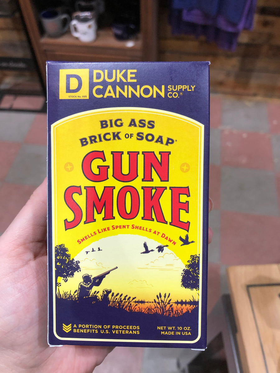 Duke Cannon Supply Co. Big Ass Gun Smoke Brick of Soap