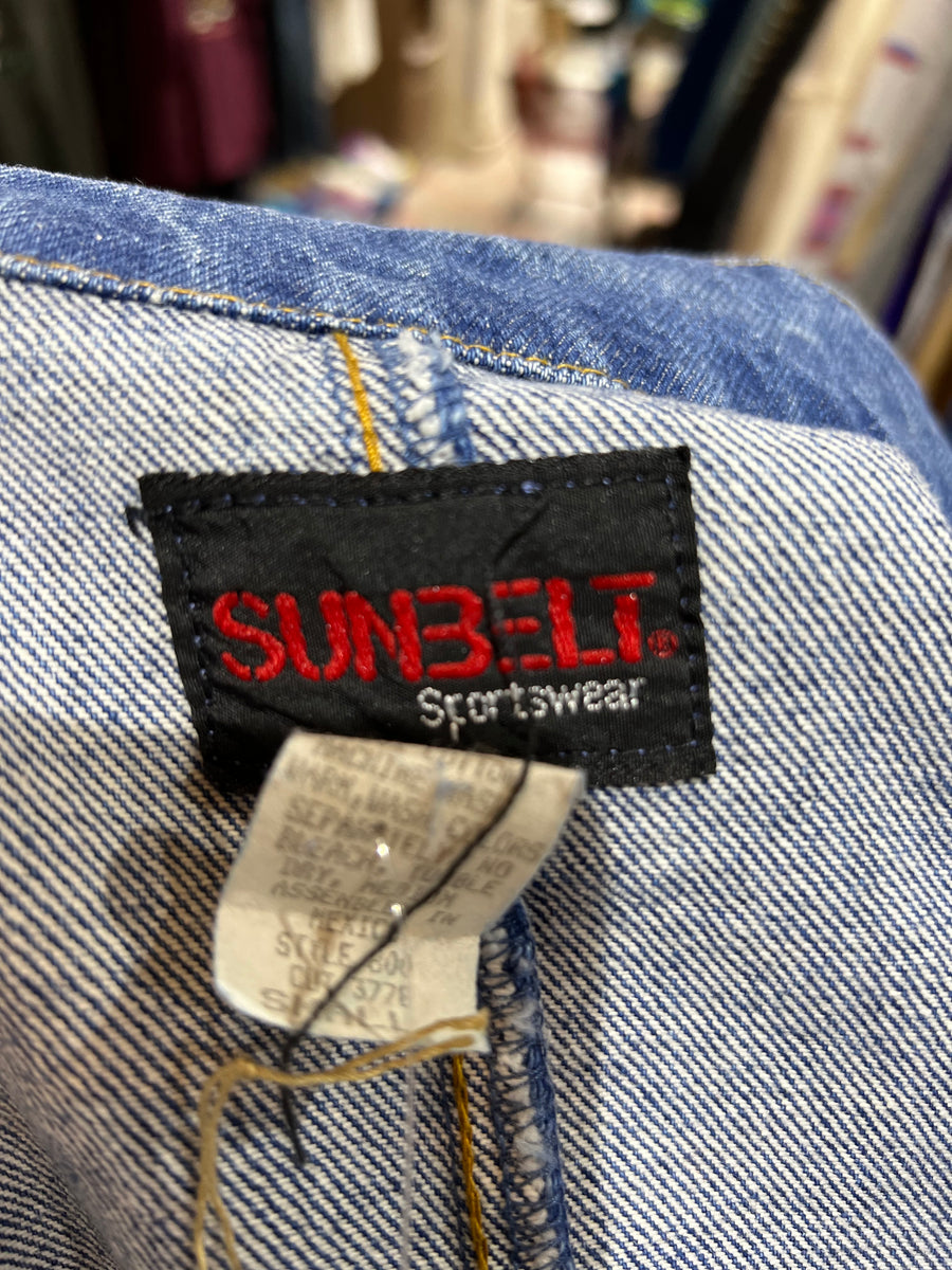 vintage Sunbelt Sportswear w's denim jacket/chore jacket-#0