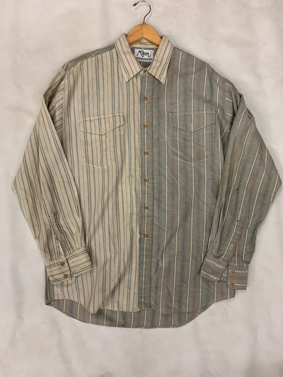 NWOT Vintage store Handmade button down shirt