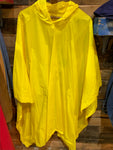 Vntg poncho pull-over w/ Mickey Mouse Color: Yellow/ Sz: One Size