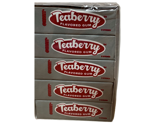 Candy Barn Express - Teaberry Chewing Gum - 20 Pack Package