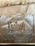 Slim Pickins Vintage: Koslow’s Ivory Mink Fur 3/4 Coat