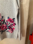 Vintage Embroidered Women's Sweater