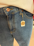 Women's Vintage "Watch L.A." Blue Jeans