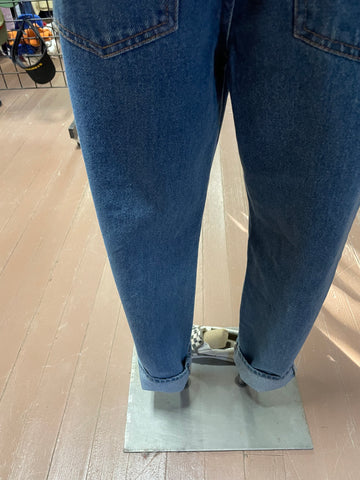 Women's Vintage "Watch L.A." Blue Jeans