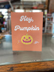 Hey Pumpkin Halloween Card