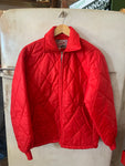 Slim Pickins Vintage: Union Made 'Lee Outerwear' Red Puffer Jacket