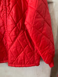 Slim Pickins Vintage: Union Made 'Lee Outerwear' Red Puffer Jacket