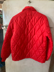 Slim Pickins Vintage: Union Made 'Lee Outerwear' Red Puffer Jacket