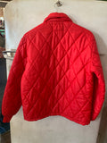 Slim Pickins Vintage: Union Made 'Lee Outerwear' Red Puffer Jacket