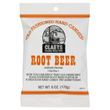 Candy Barn Express - Claeys Old Fashioned Hard Candies - Root Beer - 12 Ct
