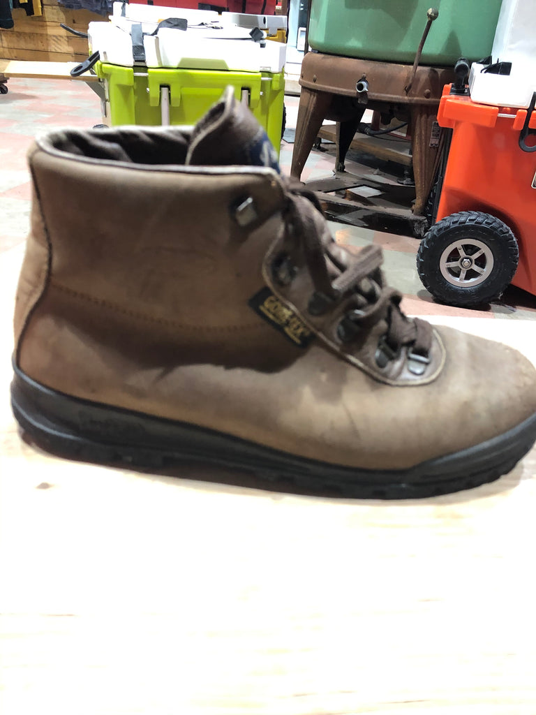 best all leather backpacking boots Vintage best “skywalk” leather hiking boot with boot with Gore-Tex
