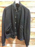 Vintage- Wool Stadium Jacket size-Small (Black)