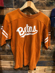 Vintage: "Betas" UT orange jersey silhouette Tee Orange/Sz: X-Large