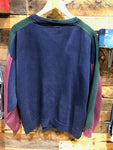 Vintage:  Athletic Mens Works Color-Blocked Sweatshirt Sz: XL