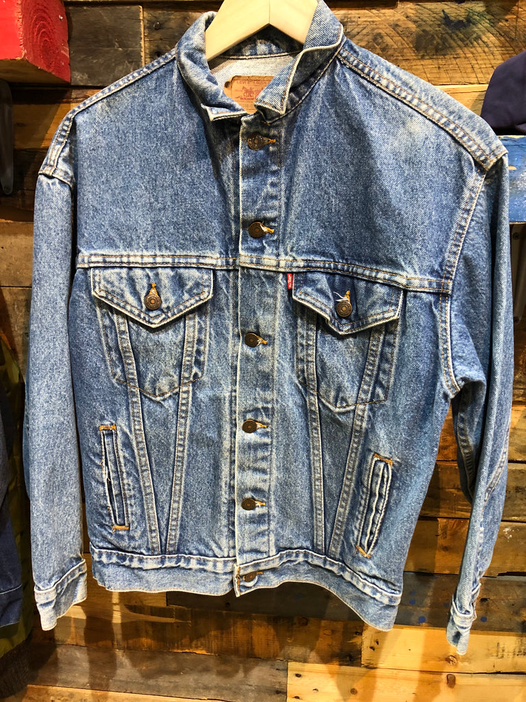 USA Made Levis Dark Wash Denim Jacket