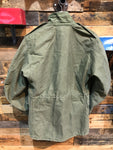 US Army M-1951 OG-107 Military Green Cotton Wind Resistant Field Jacket Men (Long Small/Sz (7) #14
