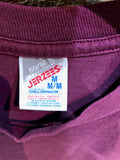 Thrifted: Jerzees 50/50 Heavyweight Blank-T Sz: M/Color: Maroon/Made in USA