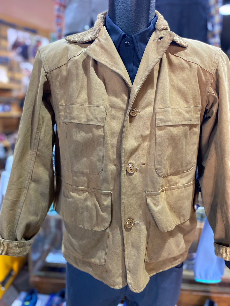 Vintage: Hunting Jacket by Drybak Tan/Sz: L/#0 – Slim Pickins
