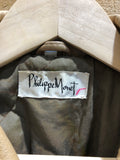 Vintage- Philippe Monet Leather Jacket size- 42