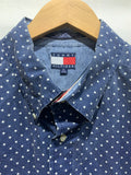 Vintage Tommy Hilfiger Navy Blue Polo with Stars #0