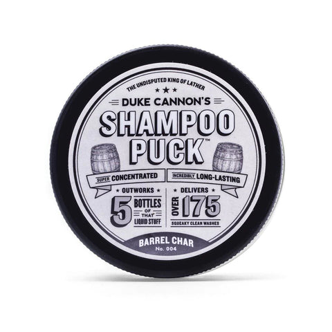 Duke Cannon- Shampoo Puck (Barrel Char)