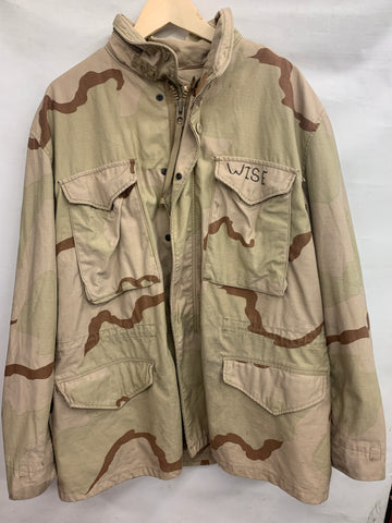 Vintage Army Camouflage Jacket