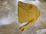 M's Vintage Pendleton Gold Wool 1/4 Zip Sz: Large Made in USA
