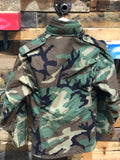 Vintage AIR FORCE Camouflage Pattern Field Coat (1985) Sz: X-Short #14