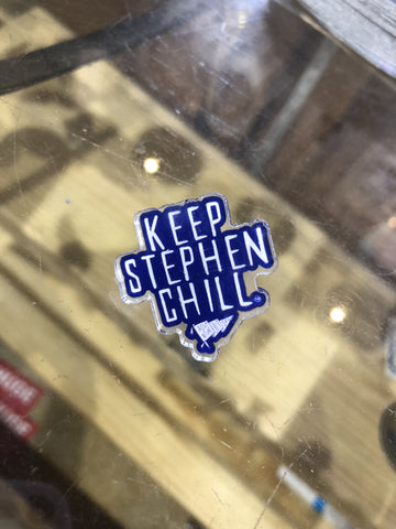 SP Provisions Collectible Pin - Keep Stephen Chill - 1x1