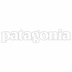 Patagonia Logo Stickers- White “Patagonia”