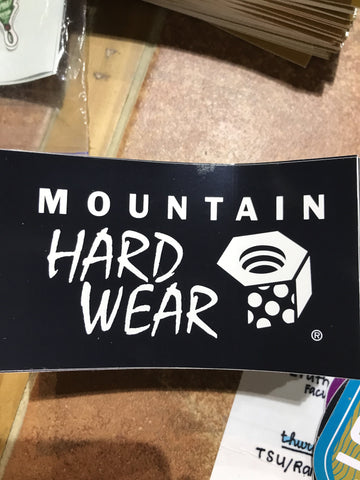 Mountain Hardwear Stickers & Magnet - Black