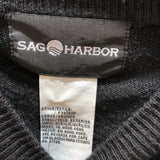 Vintage Sag Harbor Black Sweater