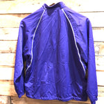 Previously owned purple ASICS windbreaker. #0