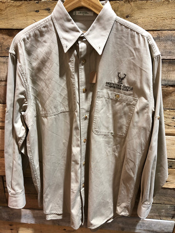 Previously owned Orvis button up from the Greystone Castle sporting club. #0